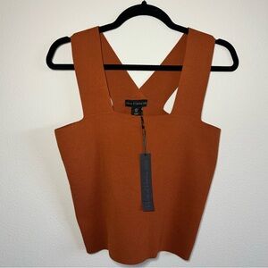 NWT House of Harlow 1960 Wide Strap Cropped Knit Tank - Size L